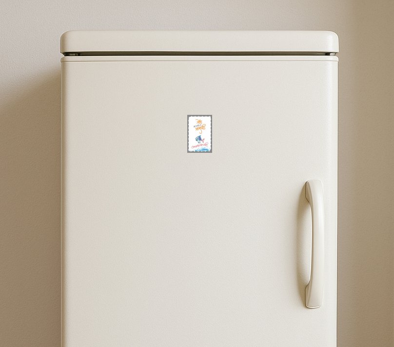 तोंड - Fridge Magnet