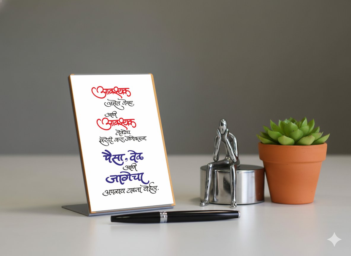 आवश्यक - Table Top